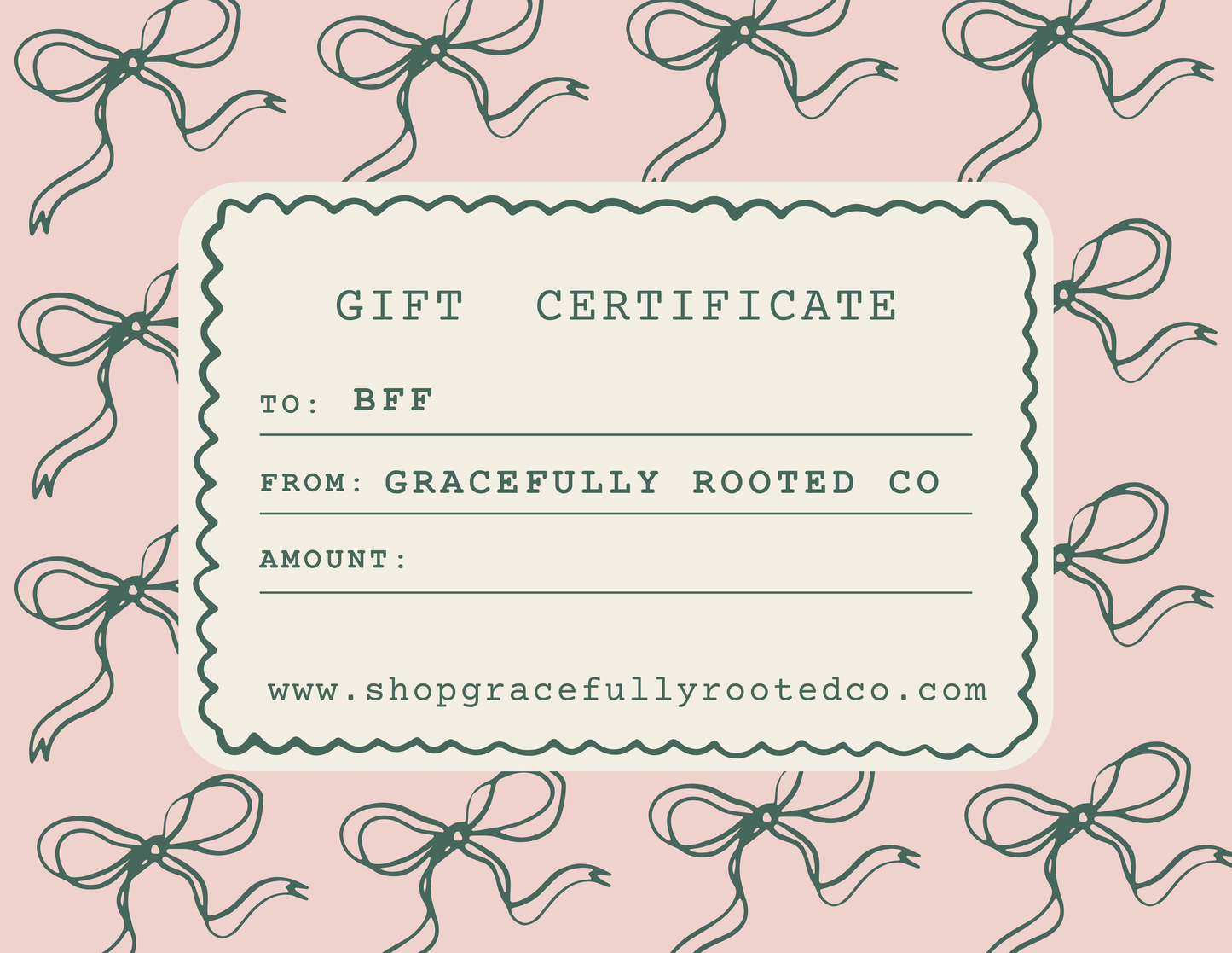 Gracefully Rooted Co Gift Card