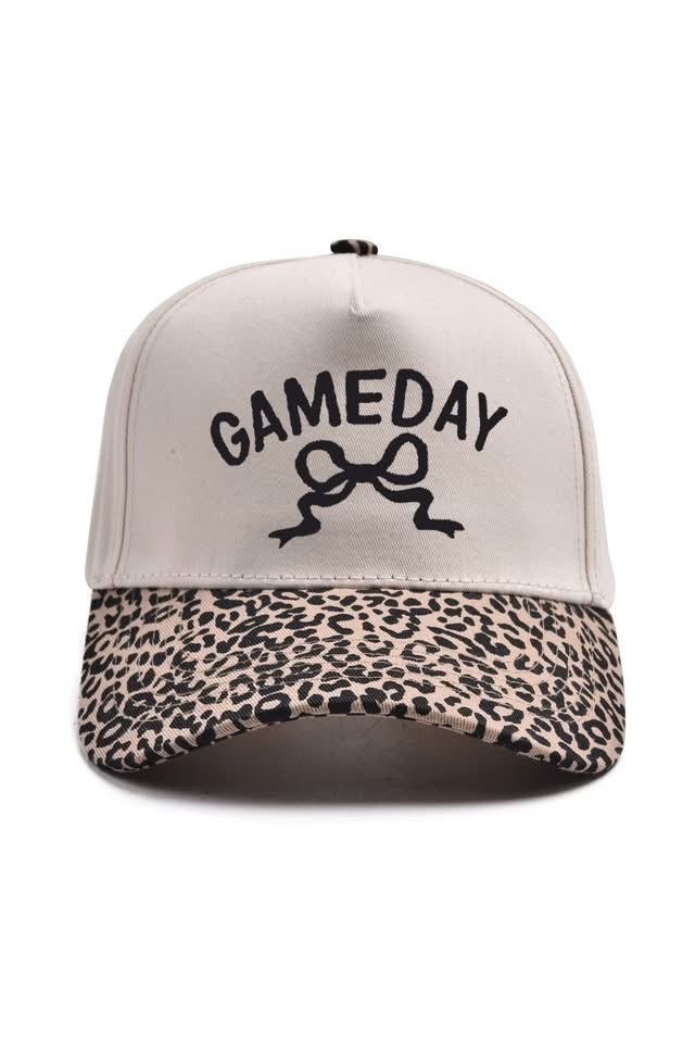 Leopard GAMEDAY Embroidered Hat