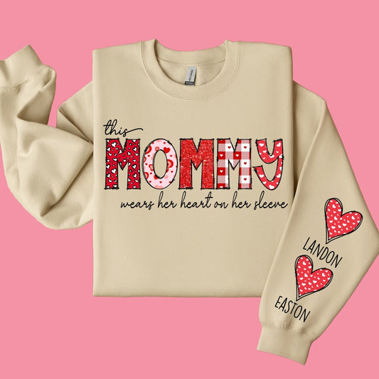 Heart on Her Sleeve Custom