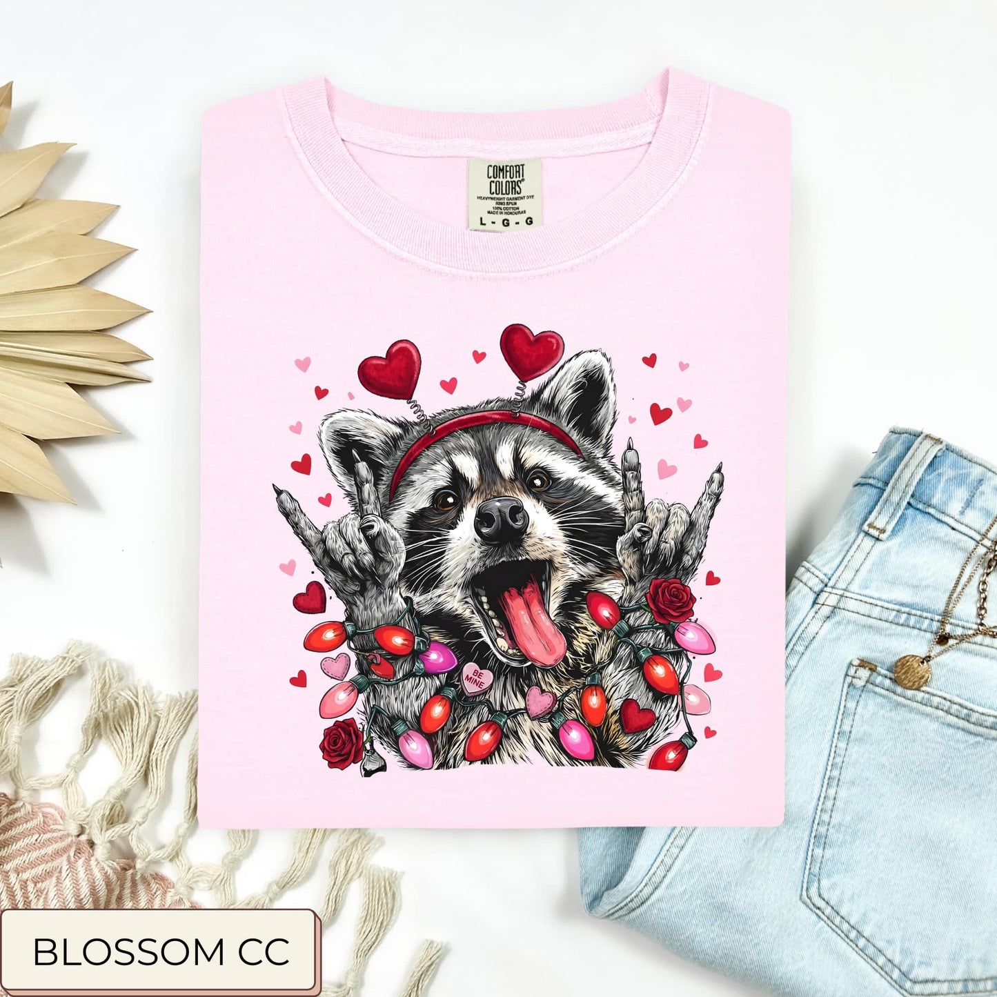 Feral Valentine Raccoon Tee