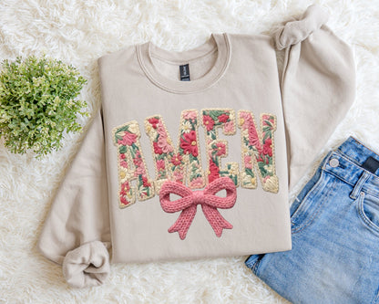 Floral Amen Tee