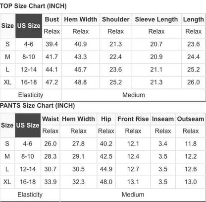 Blue Stripe Lounge Set