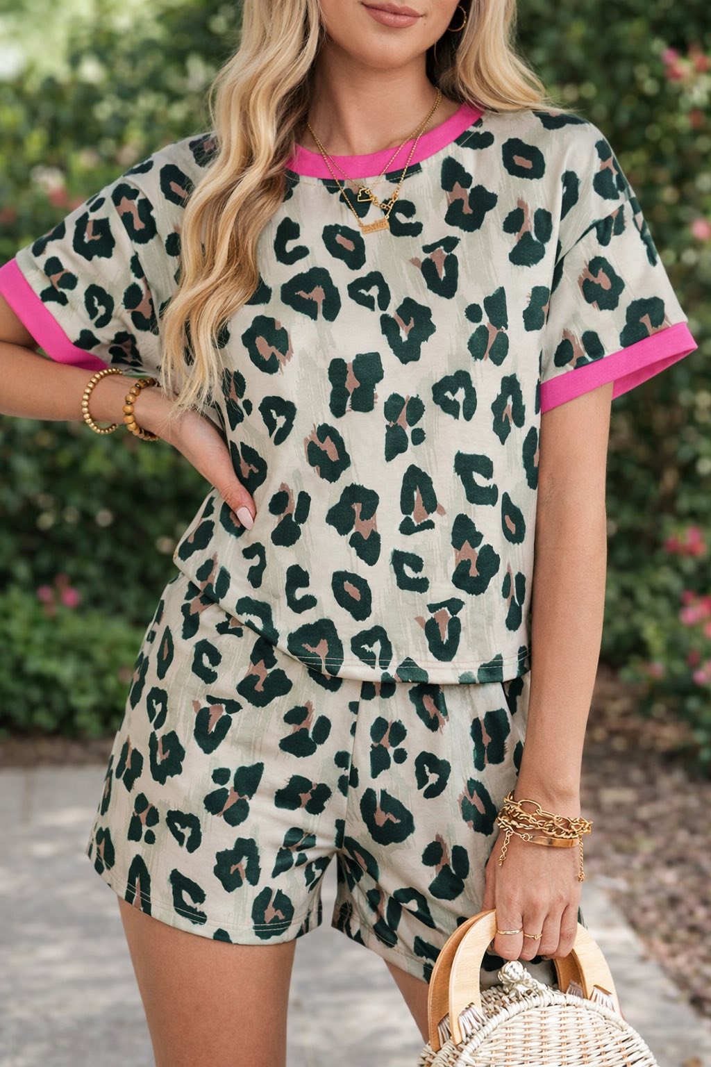 Leopard Trim 2pcs Set