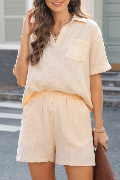 Crinkle Textured Set