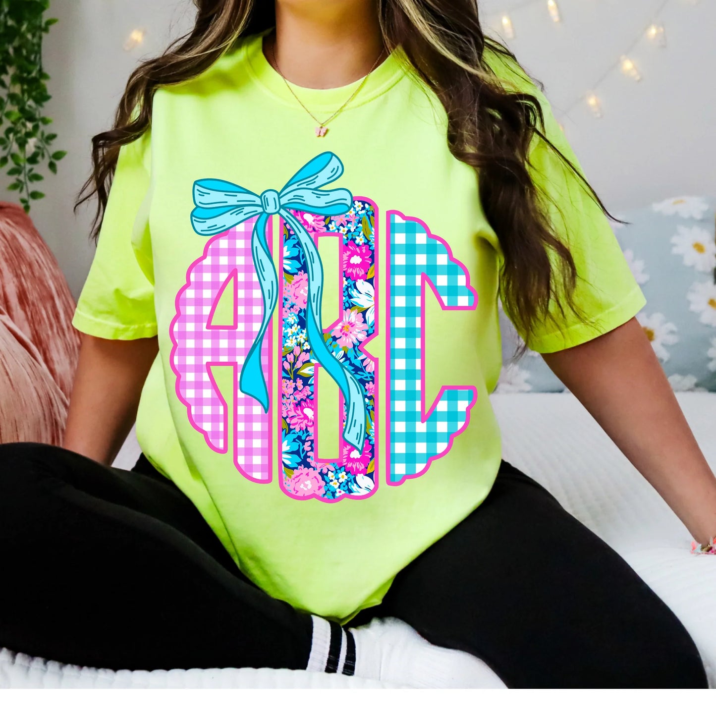 Spring Monogram