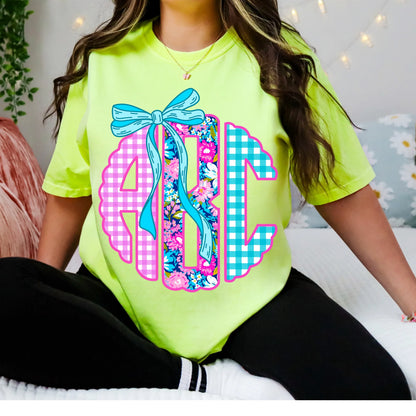 Spring Monogram
