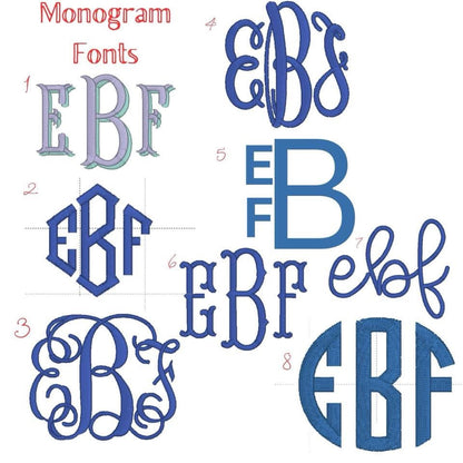 Embroidery Monogram Crewnecks