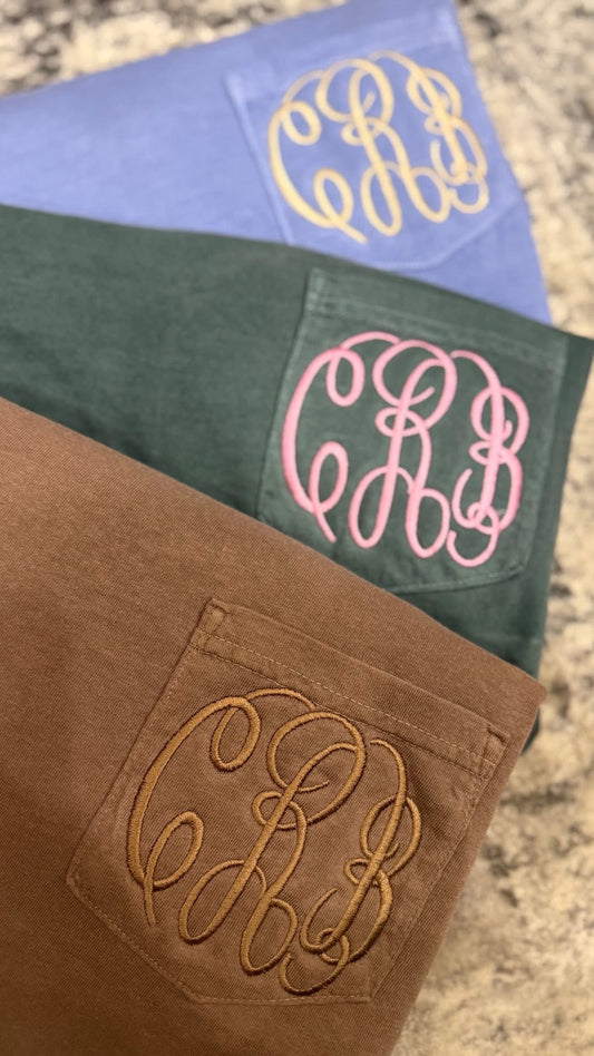 Monogram Pocket Tee