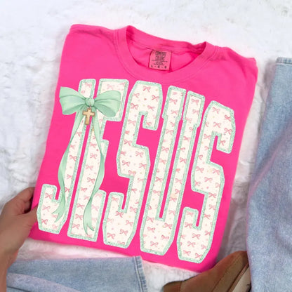 JESUS with bows
