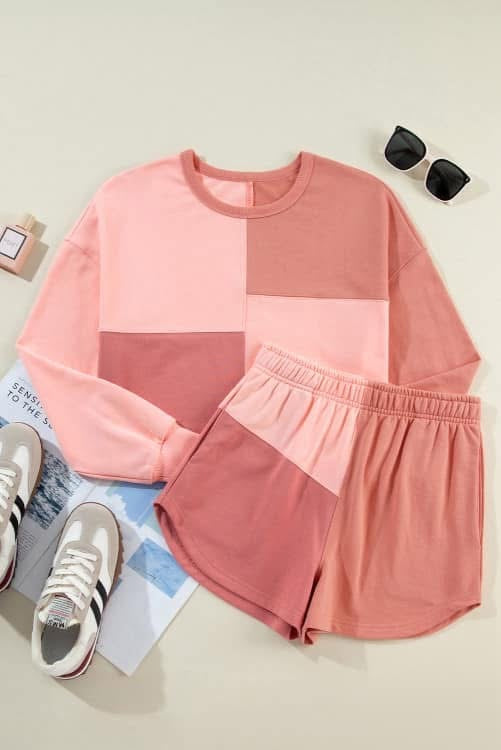 Peach Patchworks Set