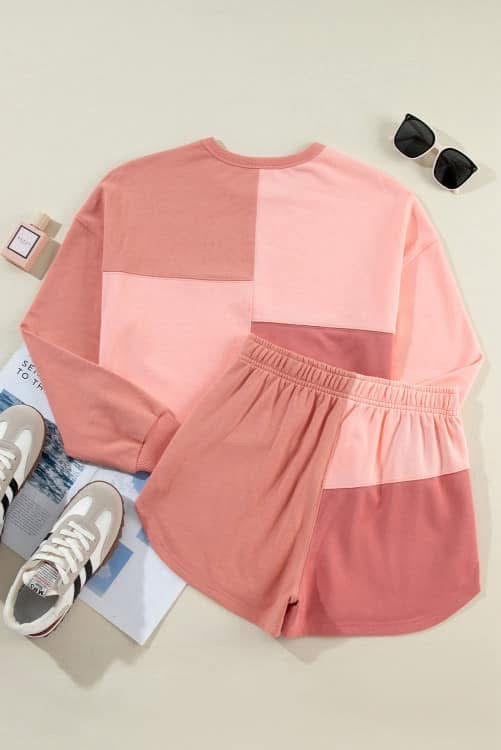 Peach Patchworks Set