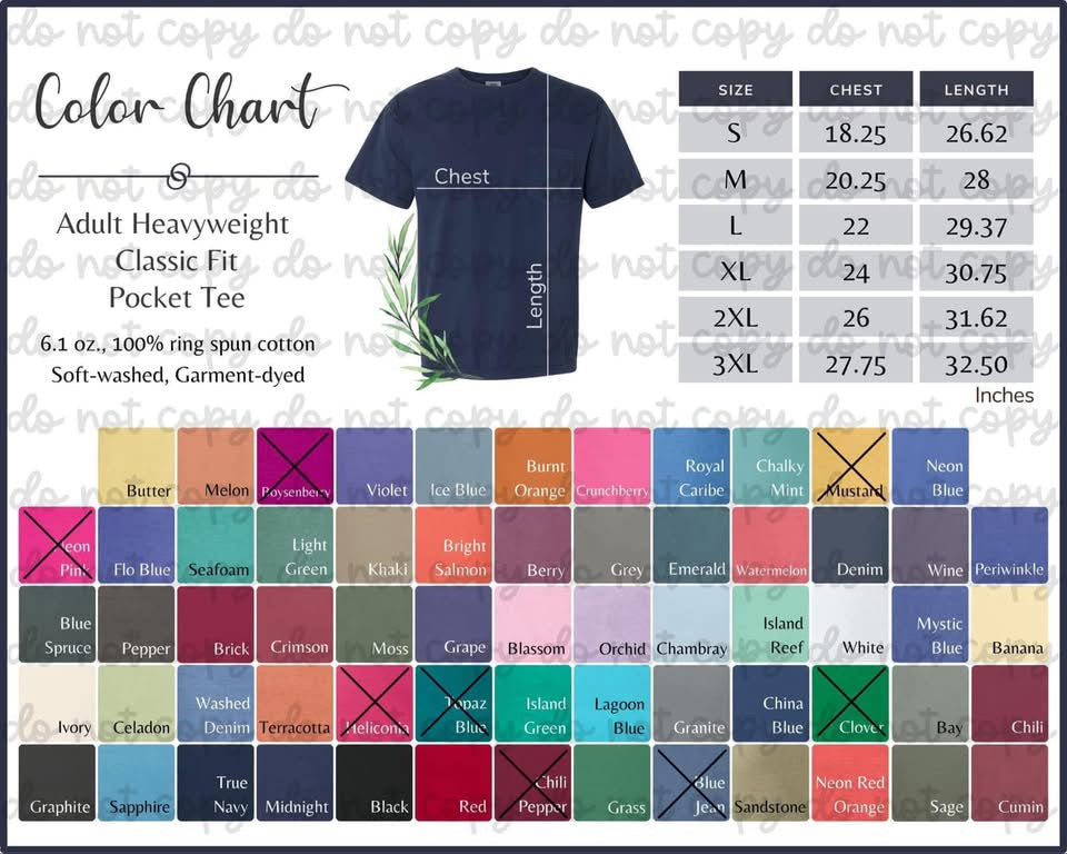 Spring Floral Pocket Monogram