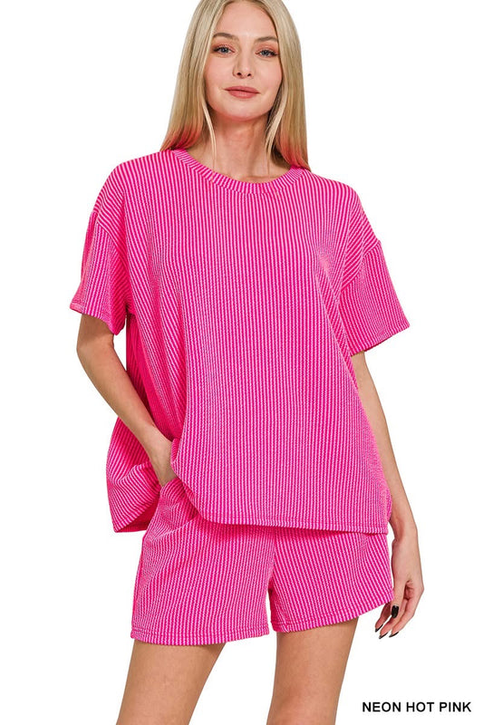 Raised- Rib Spring Set Zenana