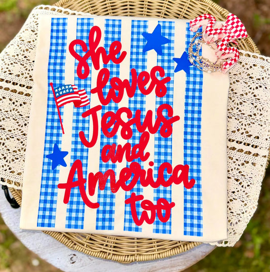 She loves Jesus & America Too