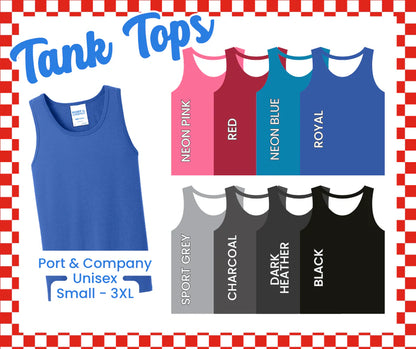 USA Tank Tops- Multiple Designs
