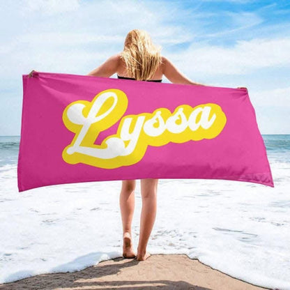 Custom Beach Towel