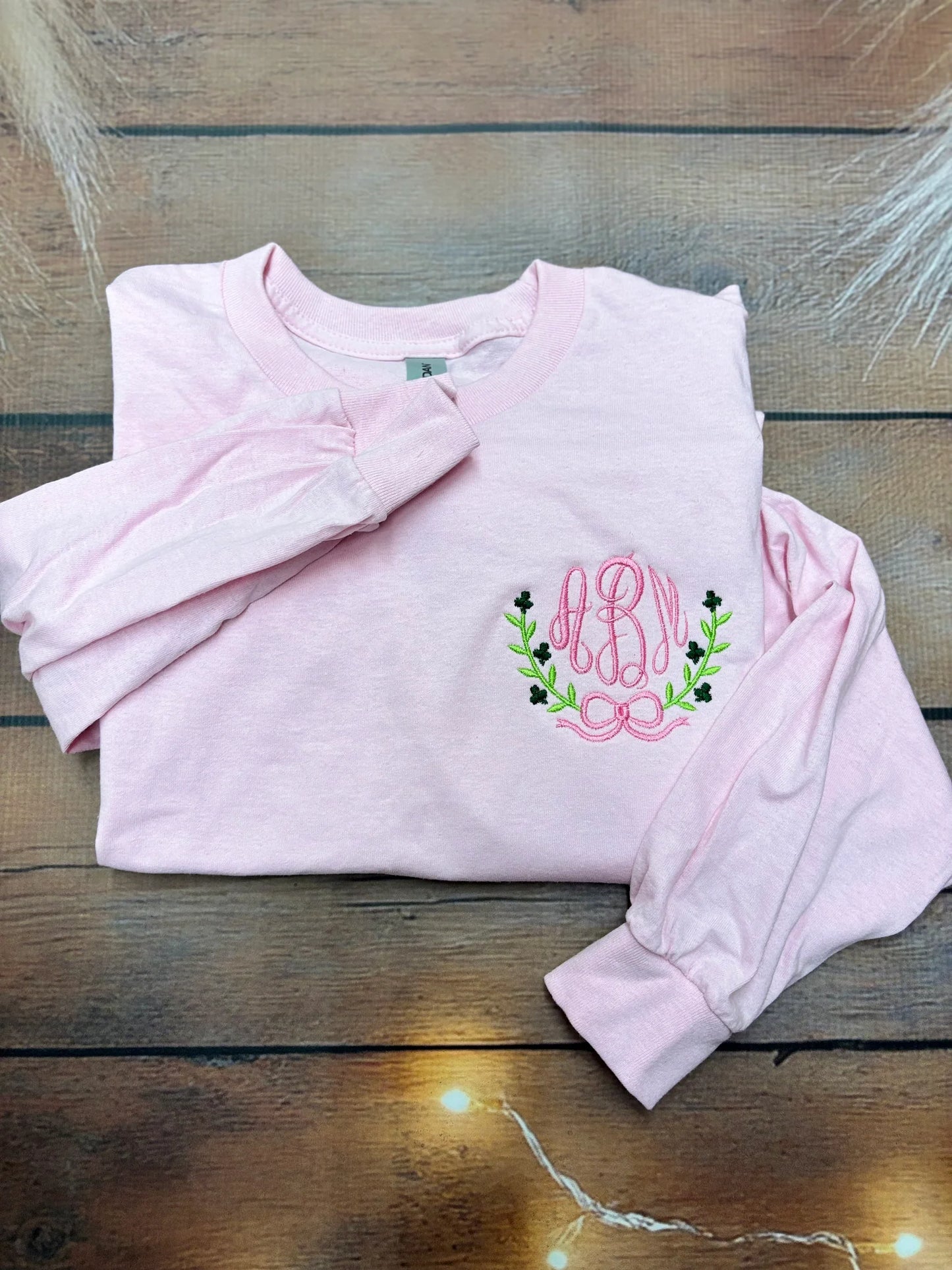 St. Patty Day Monogram Shirt