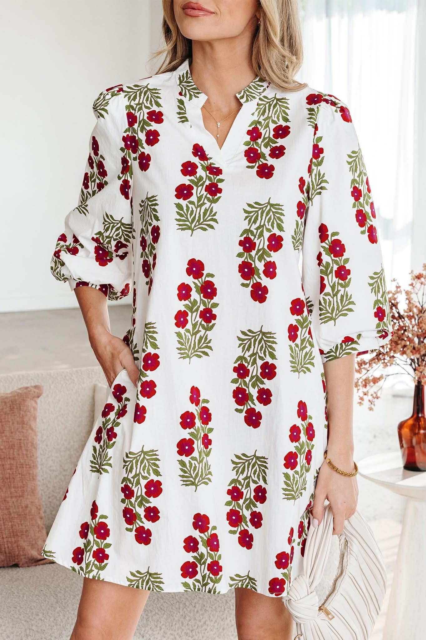 Floral Mini Dress