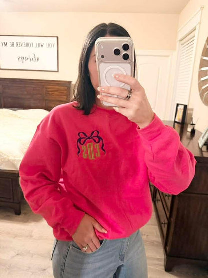Coquette Monogram Sweatshirt CLOSING 2/18