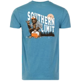 Bigfoot Wearing Shirt - Lagoon Heather