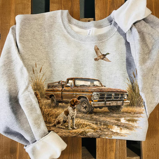 Vintage Hunting Truck